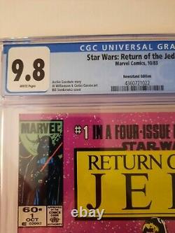 Star Wars Return of the Jedi #1 Marvel Comics 1983 CGC 9.8 Rare NM/M Newsstand