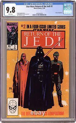 Star Wars Return of the Jedi #2D CGC 9.8 1983 4397973016