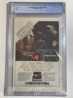 Star Wars Return of the Jedi #2 CGC 9.8 1st full app. Emperor Palpatine Free SH