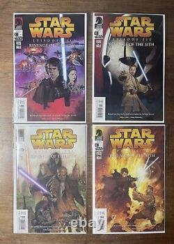 Star Wars Revenge Of The Sith Lot (2005) #1-4 Dark Horse Comics (Newsstands)