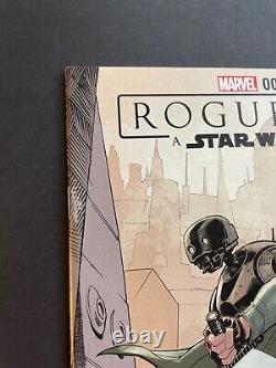 Star Wars Rogue One #1 (Marvel 2017) 125 Dodson Variant, 1st Cassian, 1st Jyn