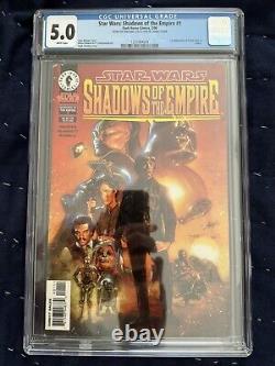 Star Wars Shadows o/t Empire #1 CGC 5.0 (PERSONAL COLLECTION OF CARRIE FISHER)