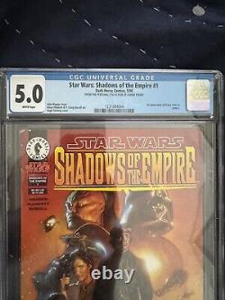 Star Wars Shadows o/t Empire #1 CGC 5.0 (PERSONAL COLLECTION OF CARRIE FISHER)