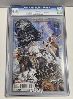Star Wars Shattered Empire #1 CGC Graded 9.8 Yesteryear Comics Variant