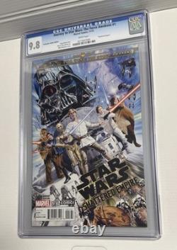 Star Wars Shattered Empire #1 CGC Graded 9.8 Yesteryear Comics Variant