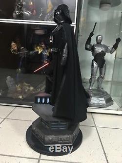 Star Wars Sideshow Darth Vader Premium Format Statue 1/4 Scale Light Up Base