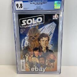 Star Wars Solo Adaptation 1 cgc 9.8 Marvel 2018 1st appearance of Qi'Ra movie TV