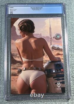 Star Wars Space Princess Leia Ed. A CGC 9.8 Cosplay Nice Virgin Variant LTD 100