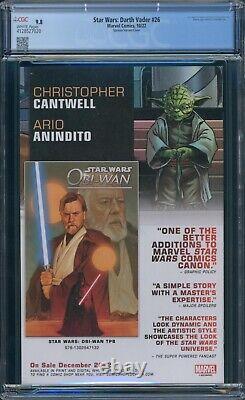 Star Wars Sprouse Choose Your Destiny CGC 9.8 Sith Lord Cover lot of 4 2022