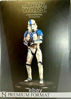 Star Wars Stormtrooper Commander Premium Format 14 Sideshow Collectibles