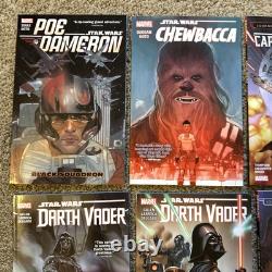 Star Wars TPB Lot of 14 Graphic Novels Marvel Star Wars Comics EPIC Disney HOT