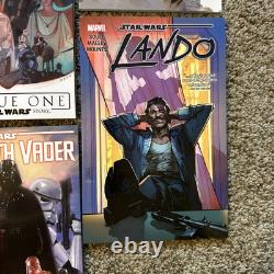 Star Wars TPB Lot of 14 Graphic Novels Marvel Star Wars Comics EPIC Disney HOT