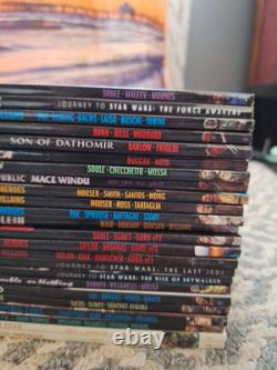 Star Wars TPB Lot of 24 Graphic Novels Marvel Star Wars Comics