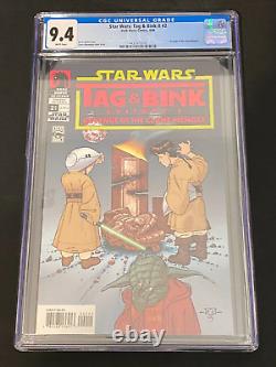 Star Wars Tag & Bink Revenge Of The Clone Menace #2 2006 CGC 9.4 Newly Graded