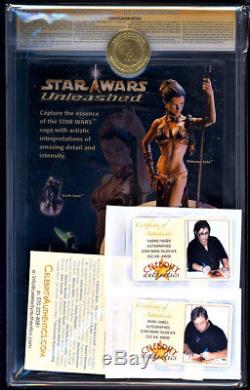 Star Wars Tales #15 SS CGC 9.8 Carrie Fisher and Mark Hamill Signature Series