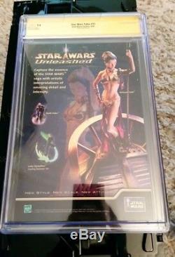 Star Wars Tales #15 Signed 2x Mark Hamill Carrie Fisher Variant CGC 9.8 NM/MT