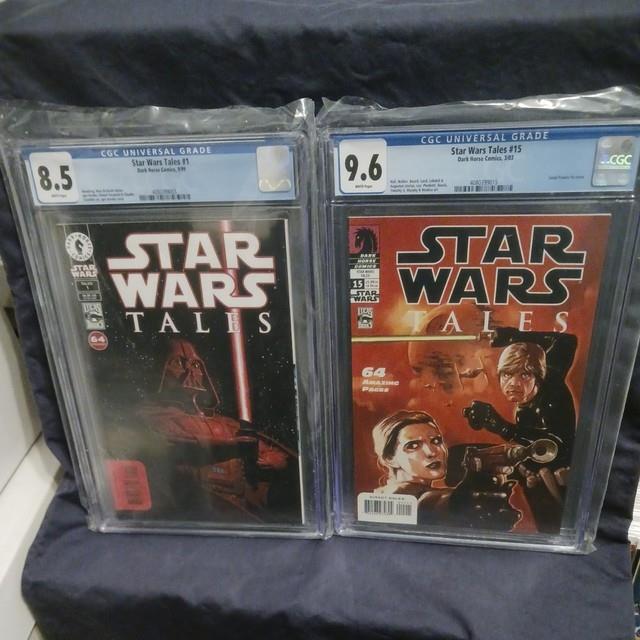 Star Wars Tales 1 Cgc 8.5 Darth Vader 1999+ Cgc 9.6 #15 2003