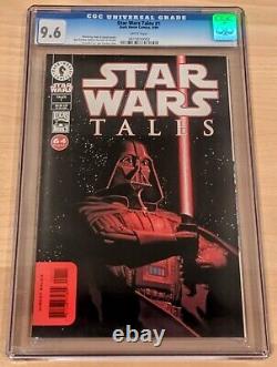 Star Wars Tales #1 Cgc 9.6 Near Mint+ Darth Vader Cover Dark Horse Comics 1999