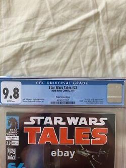 Star Wars Tales #23 CGC 9.8 Photo Variant Cover 1st App of Darth Revan and Malak