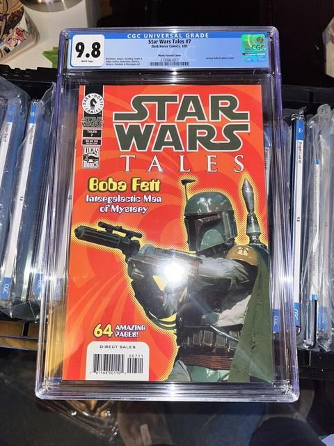 Star Wars Tales #7b Photo Variant Cgc 9.8 2001 Rare