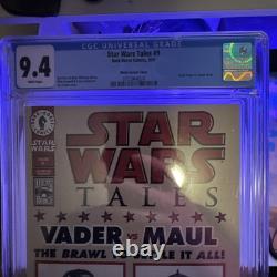 Star Wars Tales #9 (2001) CGC 9.4 WP Marz Austin Foster Photo Cover Star Wars Tales #9 (2001) CGC 9.4 WP Marz Austin Foster Photo Cover