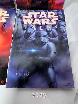 Star Wars Tales TPB Graphic Novel lot # 1 2 3 4 5 6 Dark Horse OOP Paperback