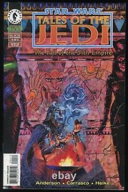 Star Wars Tales of the Jedi Fall of the Sith Empire Comic Set 1-2-3-4-5 Variant