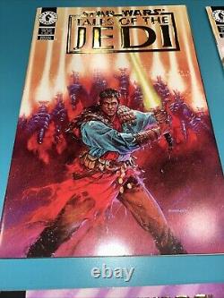 Star Wars Tales of the Jedi Gold Foil Variants Set Of 5 Dark Horse Comics NM Star Wars Tales of the Jedi Gold Foil Variants Set Of 5 Dark Horse Comics NM