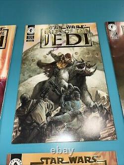 Star Wars Tales of the Jedi Gold Foil Variants Set Of 5 Dark Horse Comics NM Star Wars Tales of the Jedi Gold Foil Variants Set Of 5 Dark Horse Comics NM