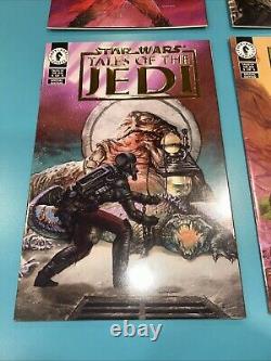 Star Wars Tales of the Jedi Gold Foil Variants Set Of 5 Dark Horse Comics NM Star Wars Tales of the Jedi Gold Foil Variants Set Of 5 Dark Horse Comics NM