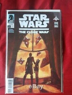 Star Wars The Clone Wars 1-12 set #8 signed
