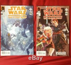 Star Wars The Clone Wars 1-12 set #8 signed