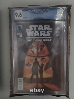 Star Wars The Clone Wars #1 1st Ahsoka Tano CGC 9.6 NM+ Dark Horse