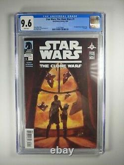 Star Wars The Clone Wars #1 1st Ahsoka Tano CGC 9.6 NM+ Dark Horse