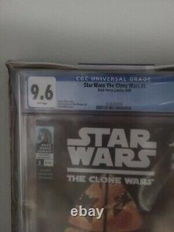 Star Wars The Clone Wars #1 1st Ahsoka Tano CGC 9.6 NM+ Dark Horse