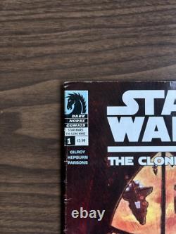 Star Wars The Clone Wars #1 1st Appearance Of Ahsoka Tano 2008 Dark Horse Comics