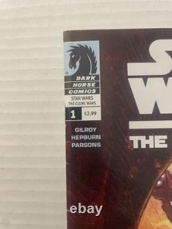 Star Wars The Clone Wars 1 2008 1st Ahsoka Tano Captain Rex! Dark Horse! Nice Star Wars The Clone Wars 1 2008 1st Ahsoka Tano Captain Rex! Dark Horse! Nice