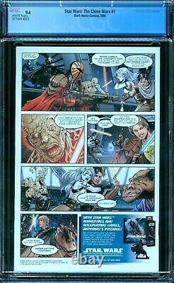 Star Wars The Clone Wars 1 CGC 9.6 1st Ahsoka Tano