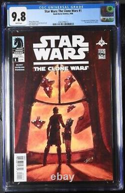 Star Wars The Clone Wars #1 CGC 9.8, 1st appearance of Ahsoka Tano, Captain Rex Star Wars The Clone Wars #1 CGC 9.8, 1st appearance of Ahsoka Tano, Captain Rex