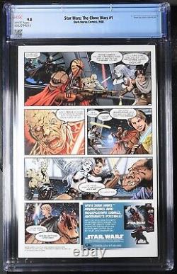 Star Wars The Clone Wars #1 CGC 9.8, 1st appearance of Ahsoka Tano, Captain Rex Star Wars The Clone Wars #1 CGC 9.8, 1st appearance of Ahsoka Tano, Captain Rex