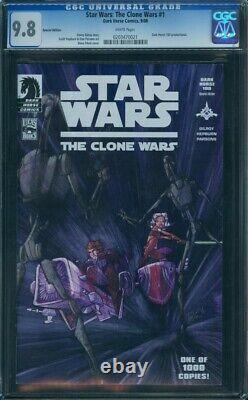Star Wars The Clone Wars 1 CGC 9.8 Special Edition 1st Ahsoka Tano