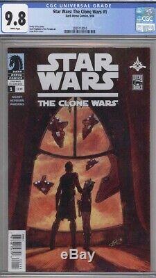 Star Wars The Clone Wars #1 Cgc 9.8 1st Ahsoka Tano
