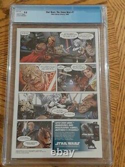 Star Wars The Clone Wars #1 Cgc 9.8 1st Ahsoka Tano Near Mint Mandalorian Tv