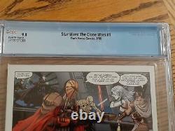 Star Wars The Clone Wars #1 Cgc 9.8 1st Ahsoka Tano Near Mint Mandalorian Tv