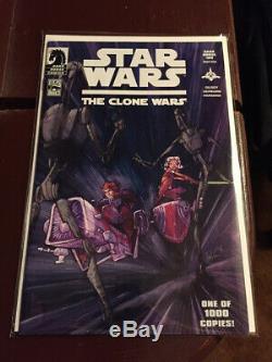 Star Wars The Clone Wars #1 Dark Horse 100 Limited Edition Variant -Ahsoka Tano