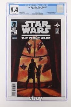 Star Wars The Clone Wars #1 Dark Horse 2008 CGC 9.4 1st Appearance of Ahsoka