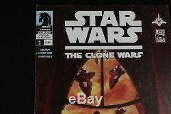 Star Wars The Clone Wars #1 Dark Horse Newsstand Ed. 2008 1st App. Ashoka Tahno