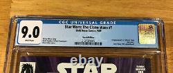 Star Wars The Clone Wars #1, Filoni Variant, DH 100, CGC 9.0 VF/NM, 1st Ahsoka