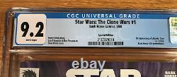 Star Wars The Clone Wars #1, Filoni Variant, DH 100, CGC 9.2 NM-, 1st Ahsoka