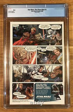 Star Wars The Clone Wars #1, Filoni Variant, DH 100, CGC 9.2 NM-, 1st Ahsoka